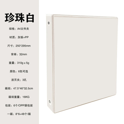 1-inch 3 Ring Binder with 2 Interior Pockets, for A4 Letter Size 8.5'' x 11''Paper,Versatile Binders for Office, Home and Sch