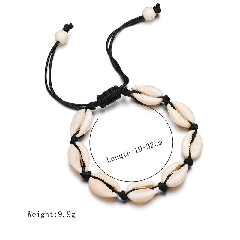 Bohemia Shaped Anklets for Women Foot Jewelry Summer Beach Barefoot Bracelet Ankle on Leg Chian Ankle Strap Accessories
