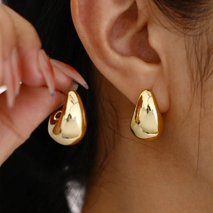 Vintage Elegant Teardrop Stud Earring Set Chic Simple Fashion Lightweight Earrings for Women Daily Wear Party Jewelry Gift 20