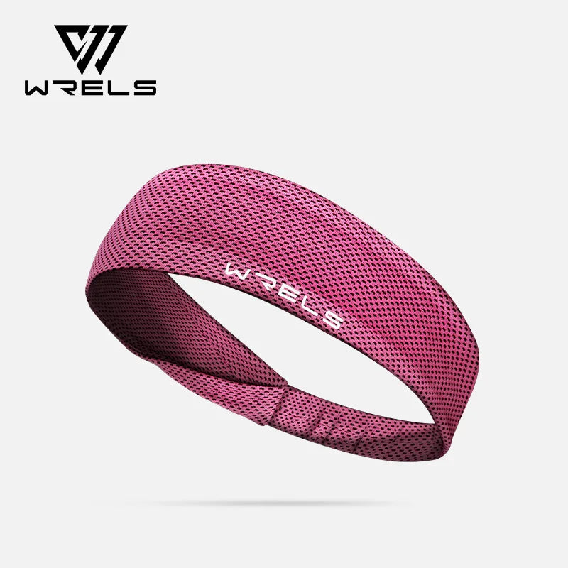 Summer Sport Headband Breathable Fitness Sweatband Non Slip Elastic Tennis Headband Sweat Wicking Lightweight Running Hairban