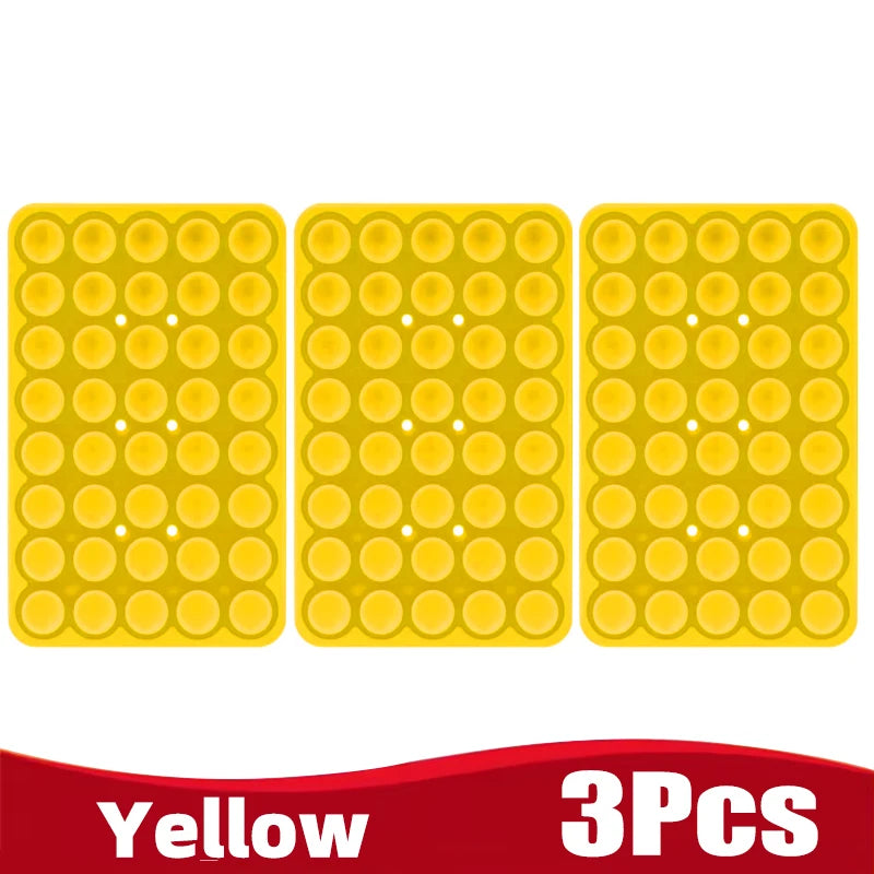 Silicone Suction Cup Phone Holde Multifunctional Fixed Anti-slip Mobile Fixture Double Sided Detachable Phone Rubber Sucker P