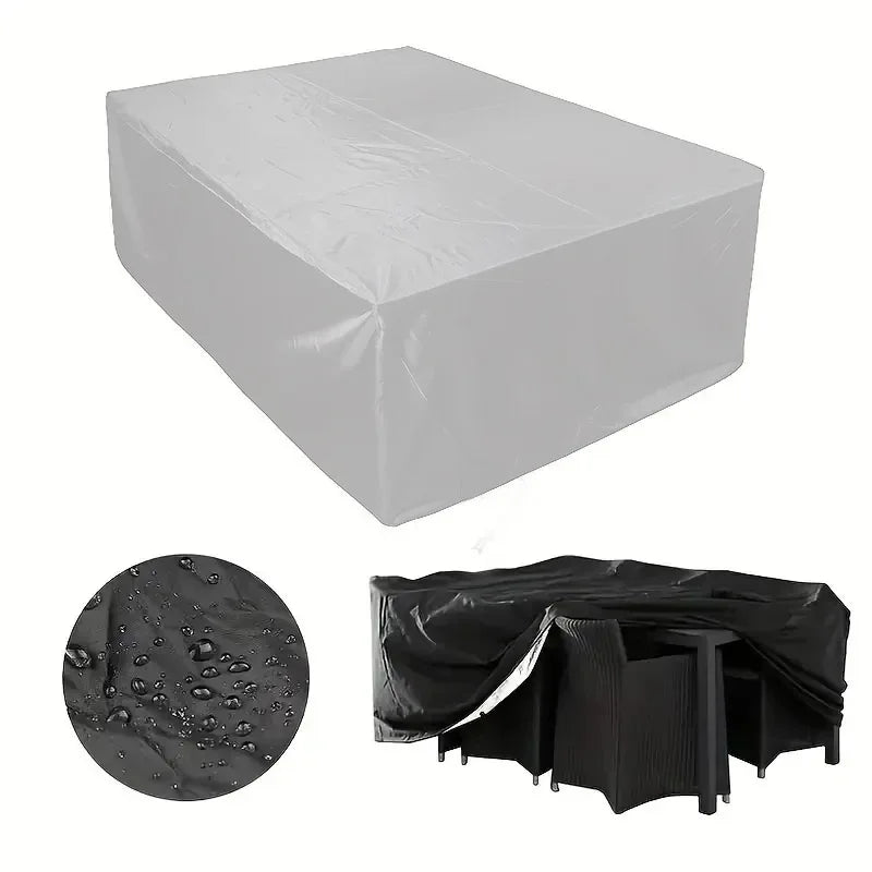 218 Sizes of Patio Furniture Covers, Table and Chair Covers, Waterproof, Dustproof, UV-proof 210D Oxford Cloth Protective Cov