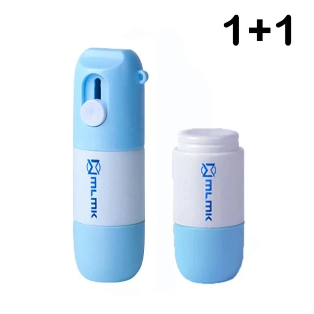 2 In 1 Thermal Paper Correction Fluid with Unboxing Knife Durable Thermal Paper Data Identity Protection Fluid Eraser Box Ope