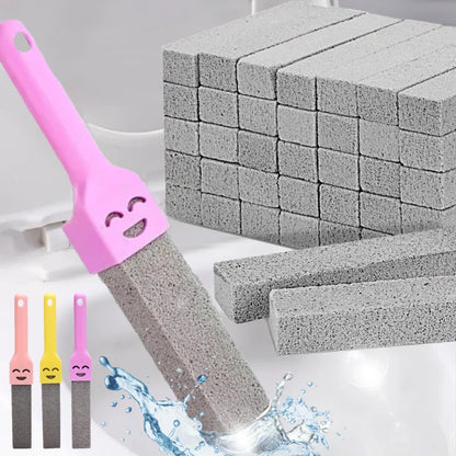 5 PCS Pumice Stone Cleaning Stick Seat Toilet Limescale Rust Stain Dirt Removal Brush Bathroom Tile Sink Household Washing To