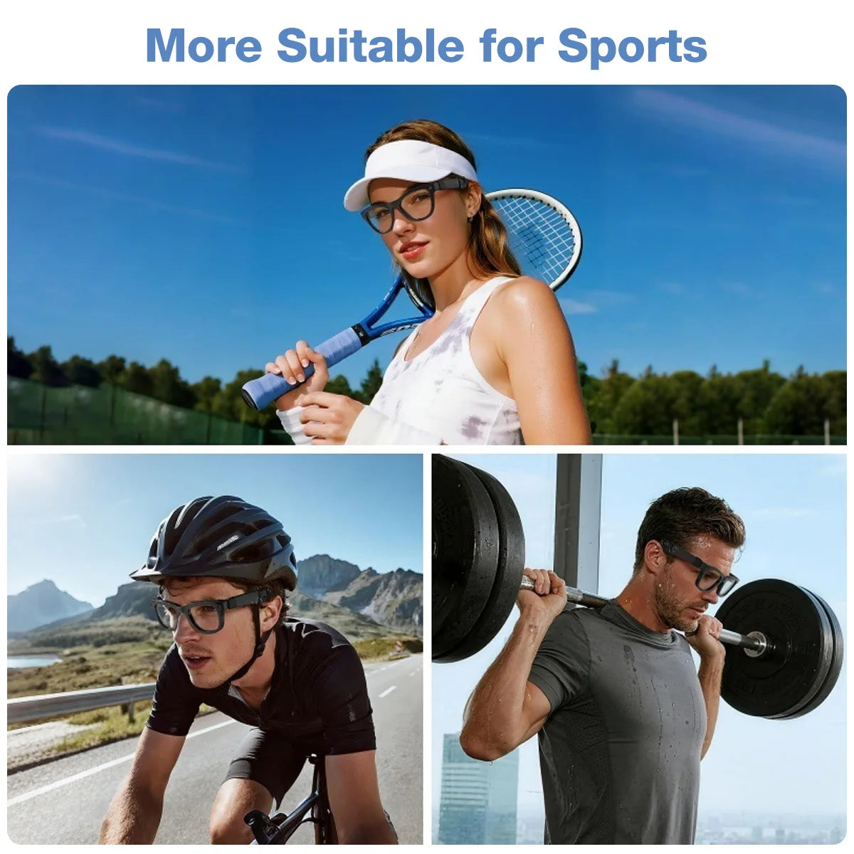Eyeglass Ear Grip for Ray-Ban Meta Wayfarer/Skyler/Headliner Gen 2 Smart Glasses Accessories Anti-Slip Silicone Ear Grippers