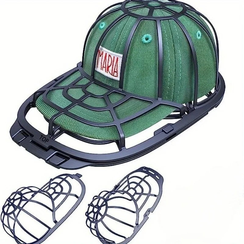 Anti-Deformation Baseball Cap Washer - Plastic Laundry&Kitchen Organizer, Washable Hat Rack for Accessories, Laundry Organize