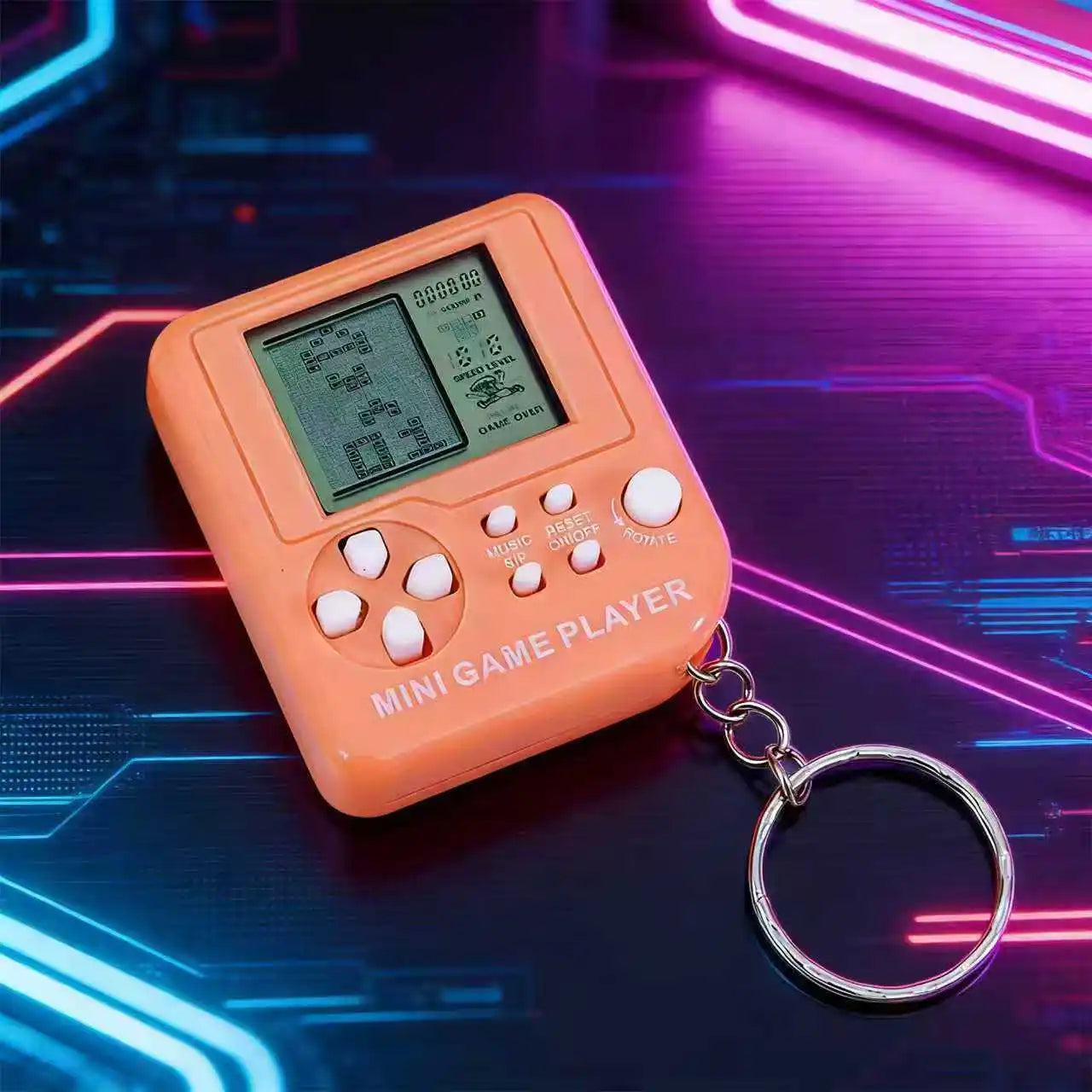 Retro Mini Handheld Game Console Classic Electronic Games Handheld Game Machine Children's Educational Game Console Toy Ide G