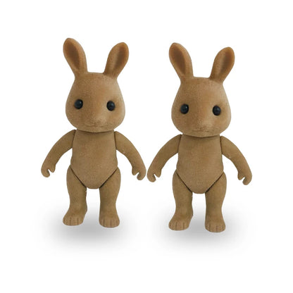 Dress Dollhouse Accessories 1:12 Forest Animal Family Clothes Fashion Daily Wear Casual Outfits Vest Shirt Skirt Pants for Do