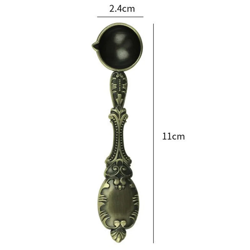DIY Sealing Wax Spoon Bead Melting Heater Lacquer Furnace Solid Wood Stove Seal Supplies For Stamp Wax Stamp Craft Wedding Gi