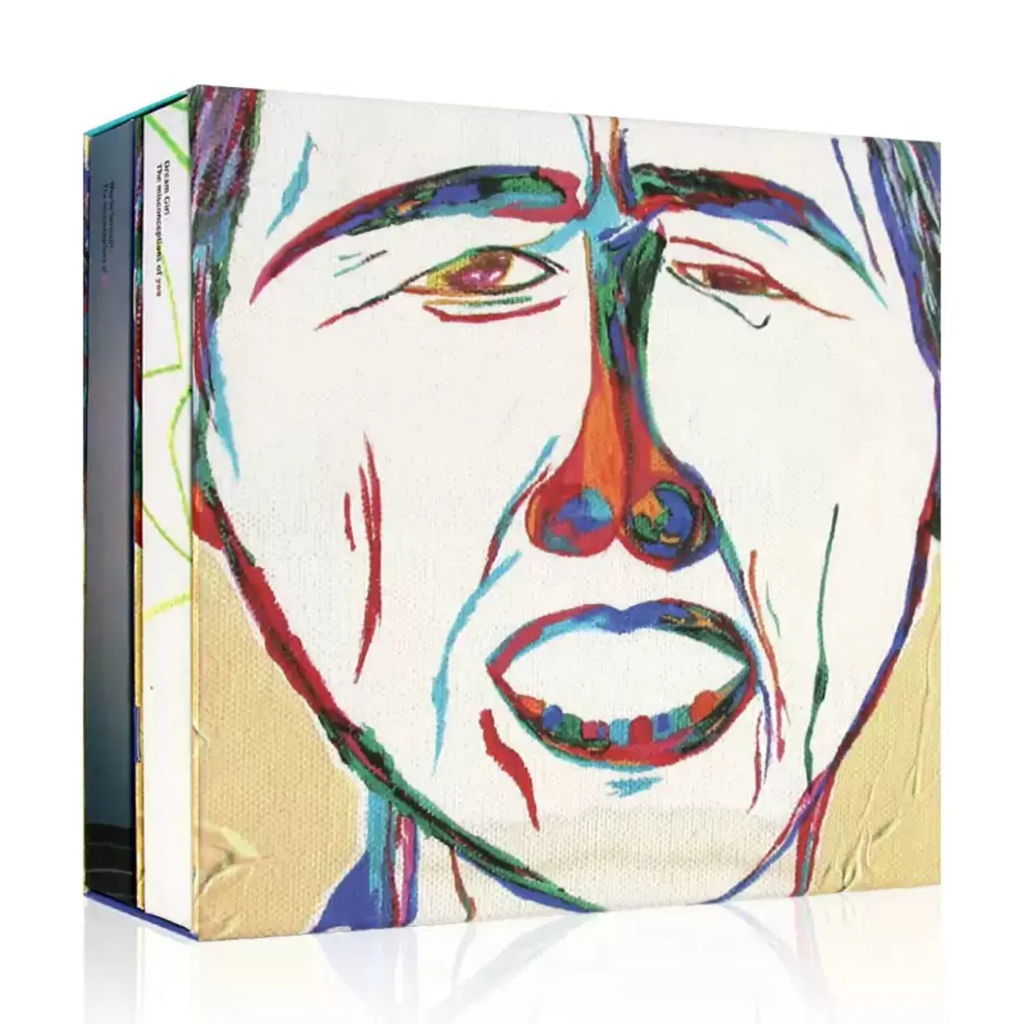 Avant-Garde Art Concept Album Abstract Hand-Painted Portrait Cover Premium Creative Visual Collectible CD Record