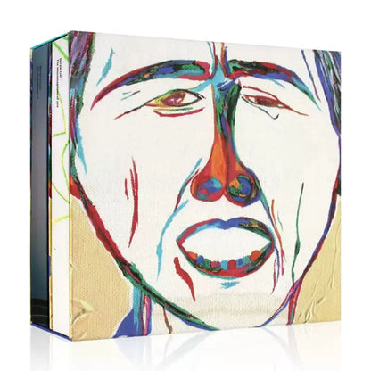 Avant-Garde Art Concept Album Abstract Hand-Painted Portrait Cover Premium Creative Visual Collectible CD Record - Hand-Paint