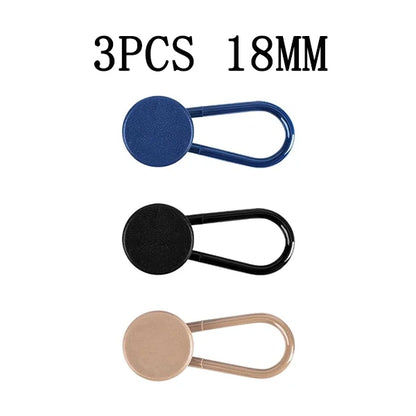 Pants Button Extender Shirt Collar Extenders Jeans Waist Extender Metal Button No Sew Button for Extender Jeans Pants Collar 