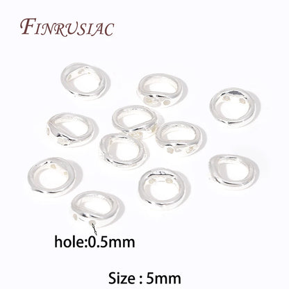 10/20Pcs 18k Real Gold Plated End Cap For Jewelry,Crimp Beads,Jewelry Making Materials,Clam Shell Bead Tip,DIY Accessories