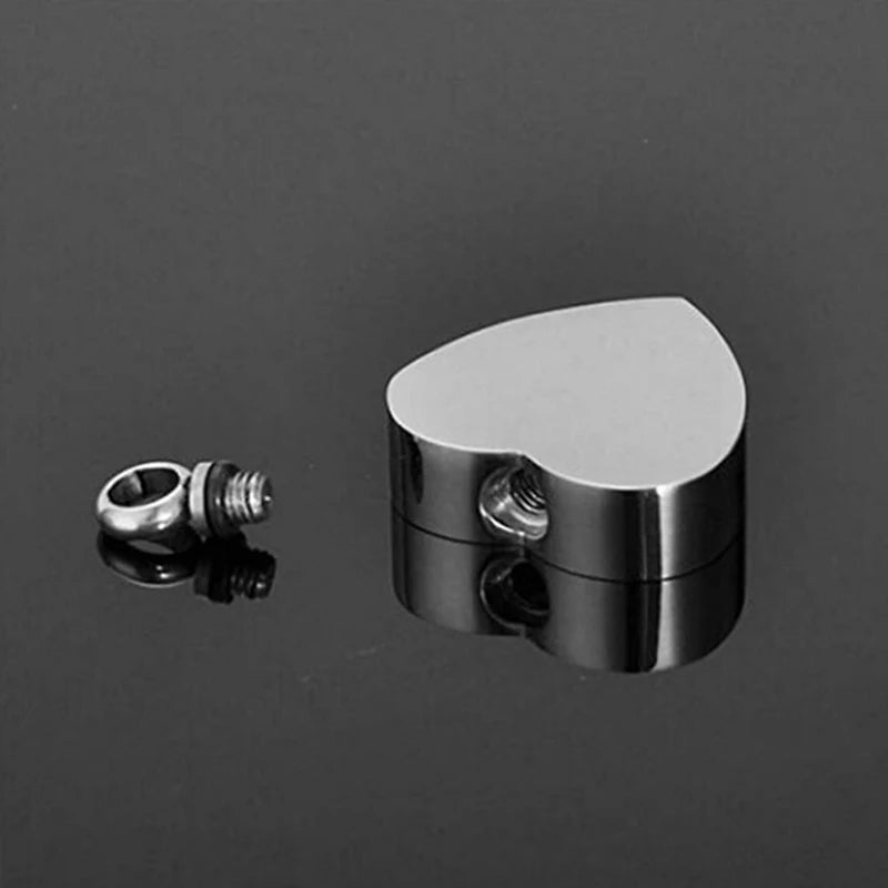 Heart Urn Necklace for Ashes - Cremation Jewelry Keepsake Memorial Pendants Gift