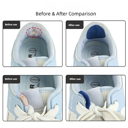 6pcs Sports Shoe Patches for Damaged Side Edges Inner Lining & Heel Wear - Shoe Repair Stickers for Extended Footwear Life