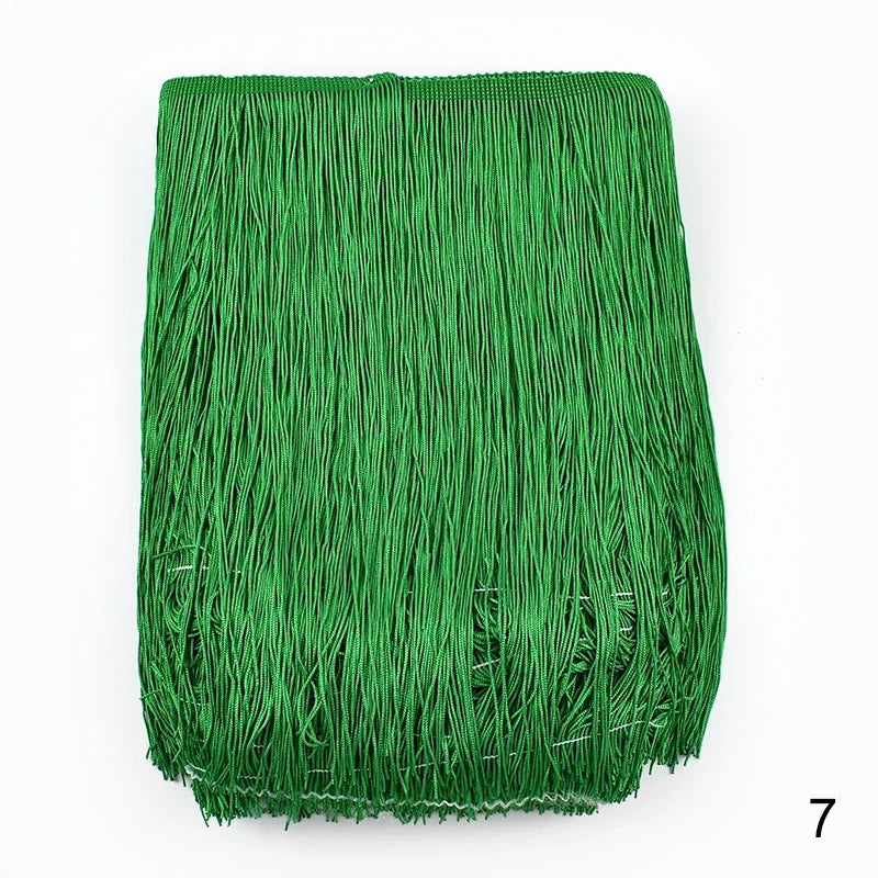 Lace Trim Fringe Tassels 2/5/10M, 30cm Long, For Curtain, Sewing, DIY Accessories - 7 / 30cm-5Yards