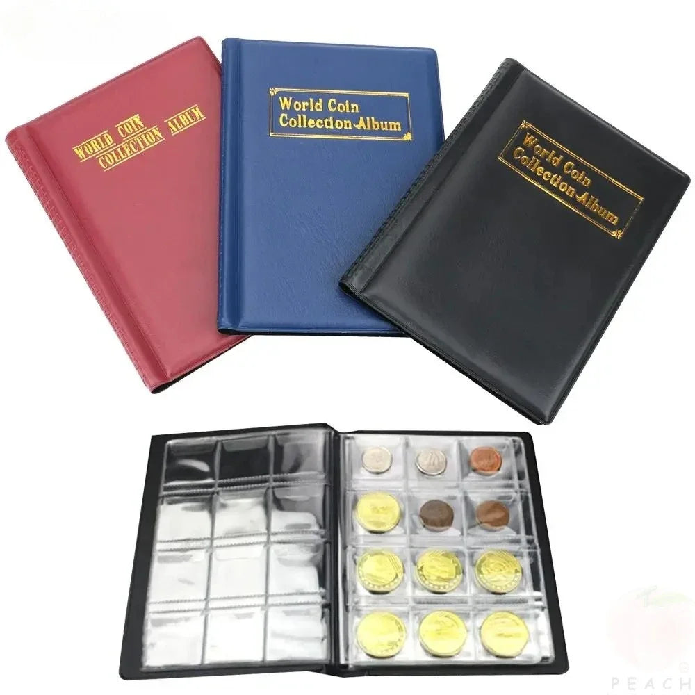 For Collector Home Decor Craft Gift Coin Album Multi-kinetic Coin Collection PVC Coins Collection Book Coin Collectors