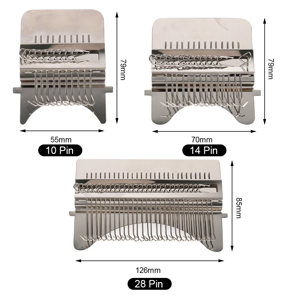 Hand Tapestry Wood Loom Weaving Frame Small Frame For Mending Clothes and Jeans Knitting Tools Darning Machine Small Loom