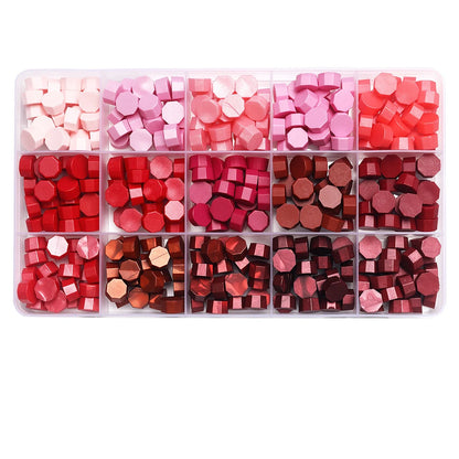 Retro Sealing Wax Beads Plant Wax Seal Wax Box Set 10 Color Sea Bead Wax Seal For Wedding Wax Seal Tools For Making Wax Seal 