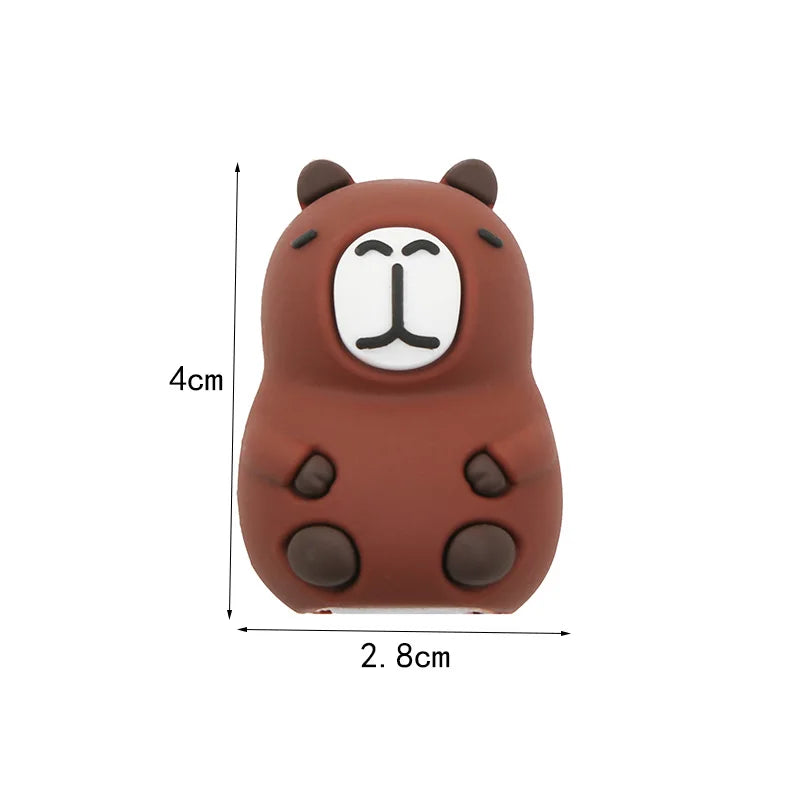 Capibara Cute Sharpener Pencil Kids Anime Capybara Sharpeners Student Back To School Stationary Children Birthday Gift Hot Sa