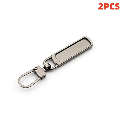 Detachable Zipper Puller Universal Replacement Tab Zippers Head Sliders Repair Kit for Suitcases Bags Clothing DIY Sewing Cra