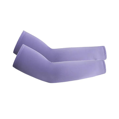 2Pcs Unisex Cooling Arm Sleeves Cover Sports Running UV Sun Protection Outdoor Men Fishing Cycling Quick Dry Arm Warmer - 1Pa
