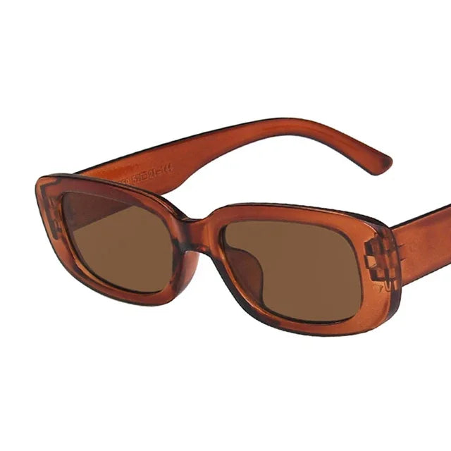 BEGREAT Fashion Retro Small Rectangle Sunglasses Brand Designer Vintage Travel Female Sun Glasses Eyewear Shade UV400 Protect