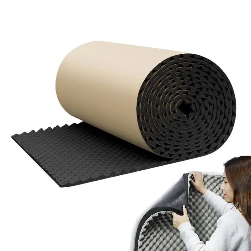 Sound Absorbing Panel Acoustic Sound Panels Dampening Pads Waterproof Sound Barrier Self Adhesive Sound Proof Padding Car Stu