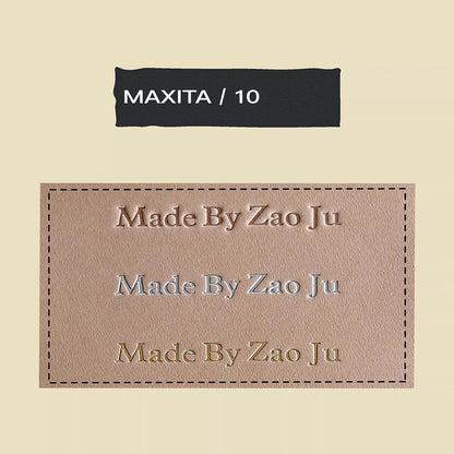 MAXITA Movable Type Hot Foil Stamping Kit | English Brass Type Set for Leather Craft, Packaging, and DIY Embossing 306Pcs