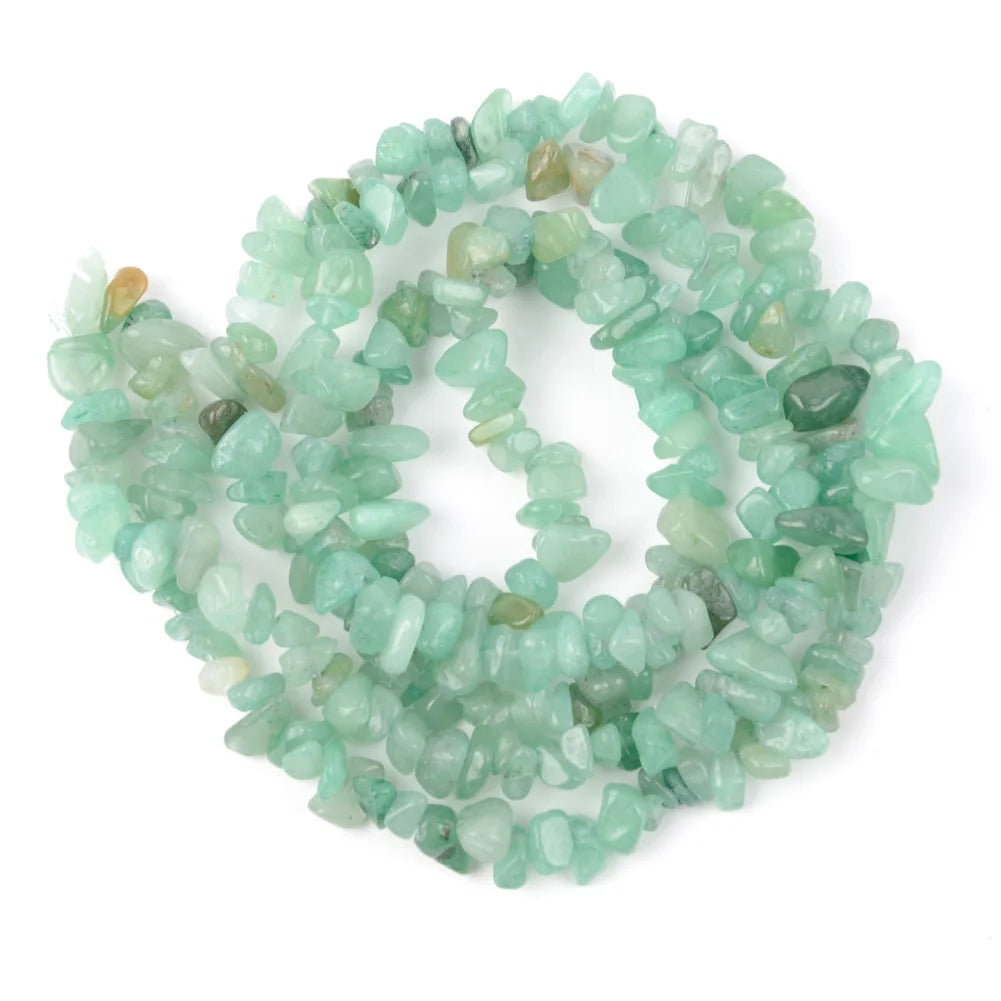 Natural Stone Chips Beads 3-5-8-12mm Irregular Gravel Beads For Jewelry Making Freeform Beads Diy Necklace Bracelet 15'' - Gr