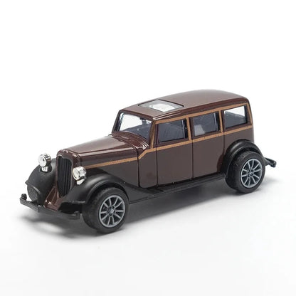 1:43 Alloy Vintage Diecast Car Model Car Classic Cadillacs V8 Pull Back Car Model Miniature Vehicle Replica Gift For Kids Adu