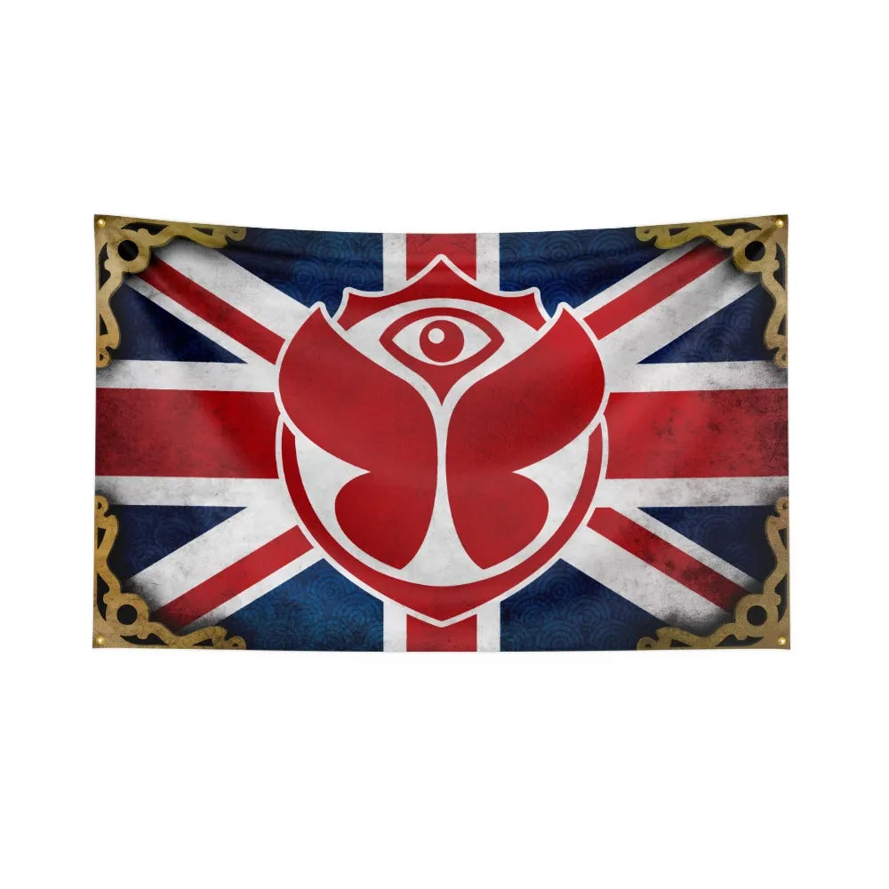 Tomorrowland Festival Flag Polyester Digital Printing Electronic Music Banner