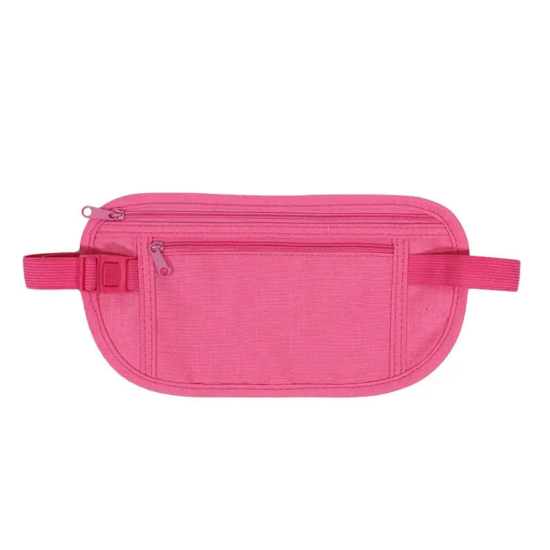 Travel Waist Packs Pouch For Passport Money Hidden Security Wallet Men Women Sport Running Bag Chest Pack Money Fanny Pack - 