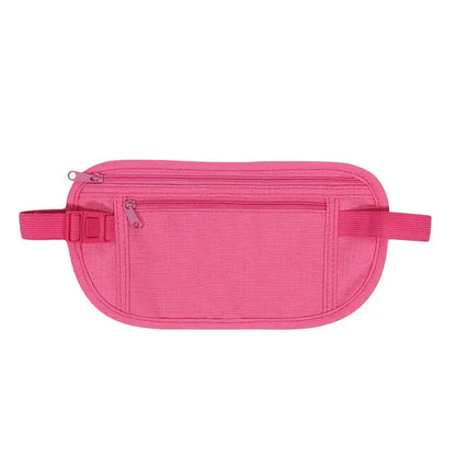 Travel Waist Packs Pouch For Passport Money Hidden Security Wallet Men Women Sport Running Bag Chest Pack Money Fanny Pack - 