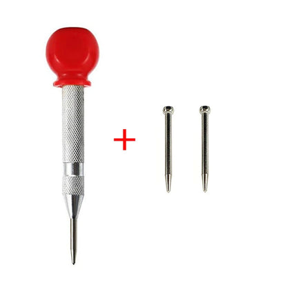 Automatic Centre Punch General Woodworking Metal Drill Adjustable Spring Loaded Automatic Punch Hand Tools for Metal Wood Gla