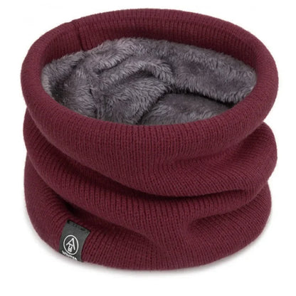Knitted Neck Warmer Sports Scarf Fashion Soft Women Men Face Cover Winter Skating Running Hiking Scarves Thick Cold-proof Col