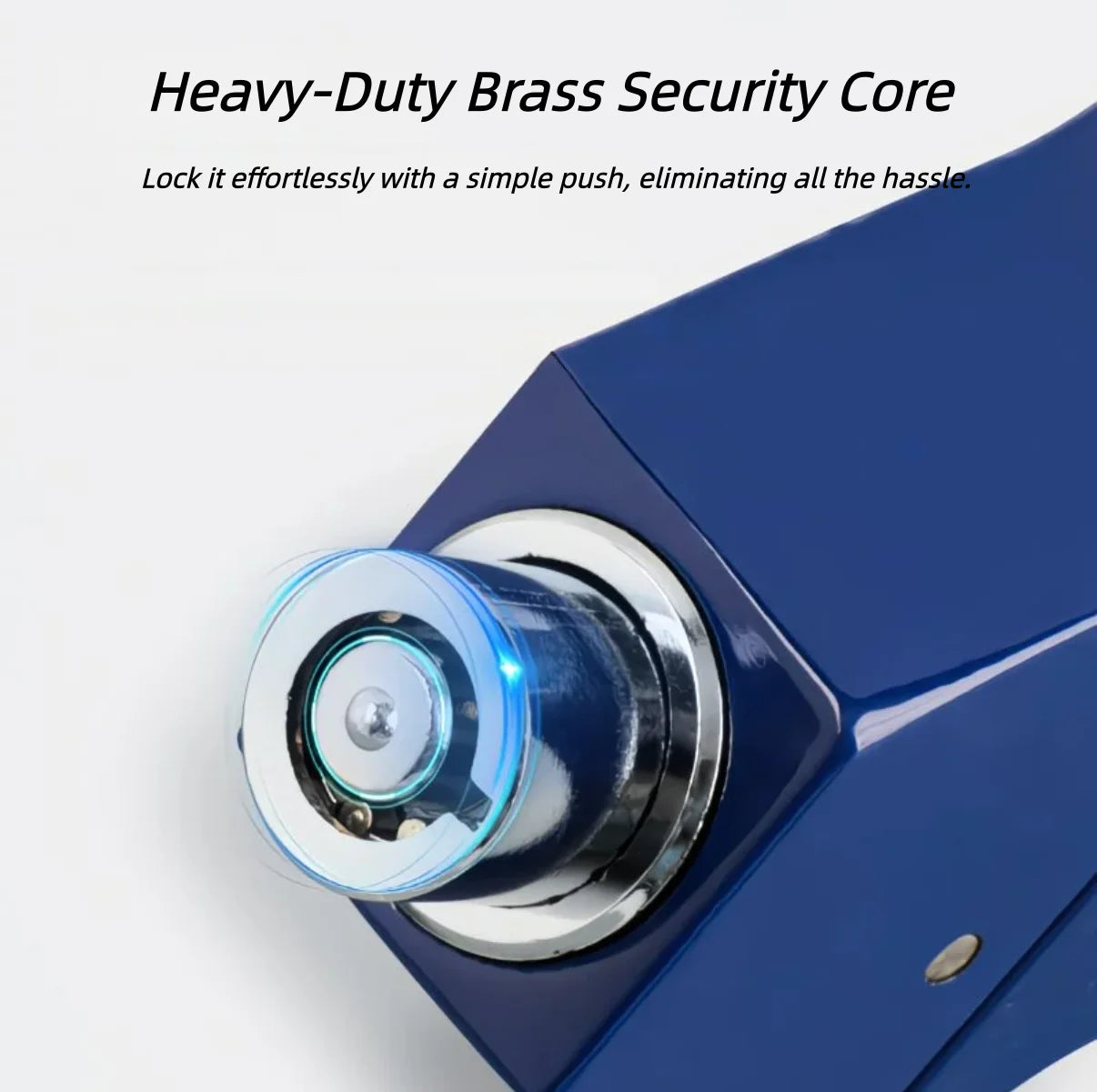 Motorcycle & Bicycle Handlebar Lock Heavy Duty Steel Anti-Theft Lock for ATV/Dirt Bike/Street Motorcycles/Commuter Bikes Univ
