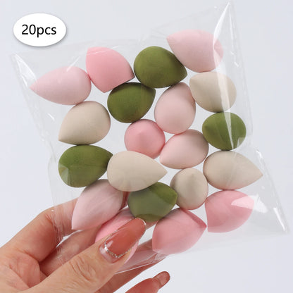 10/20/30/50/100Pcs Mini Makeup Sponge, Expands When Exposed to Water, Suitable for All Skin Types - 20Pcs D