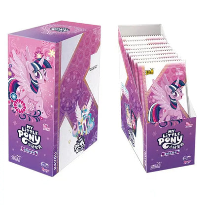 KAYOU Genuine My Little Pony Card Cute Funny Party Friendship Eternal Cards SGR Princess Anime Game Collectible Cards Toys Gi
