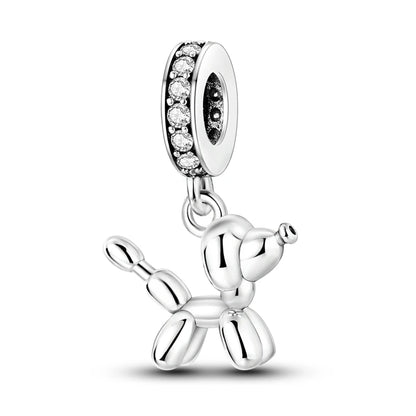 925 Sterling Silver Charms Beads Pendant Tree of Life Dog Elephant Love Heart Charm Fit Original Bracelet DIY Women Jewelry G