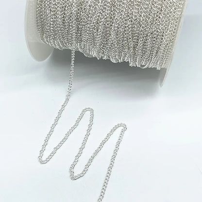 2yards Golded/silvered/Bronze/Black Plated Necklace Chain for Jewelry Making Findings DIY Necklace Chains Materials Handmade