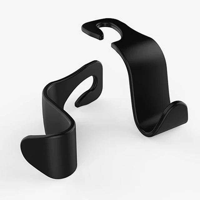 1/4Pcs Car Headrest Hooks Hanger for Bags Seat Back Organizer Holder Clips Auto Fastener Hooks Car Storage Interior Accessori