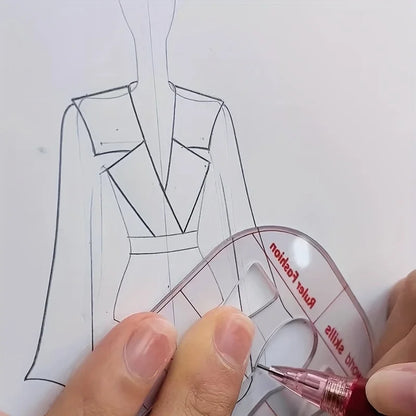 Fashion Technology Human Body Template Ruler - Skill Competition Edition