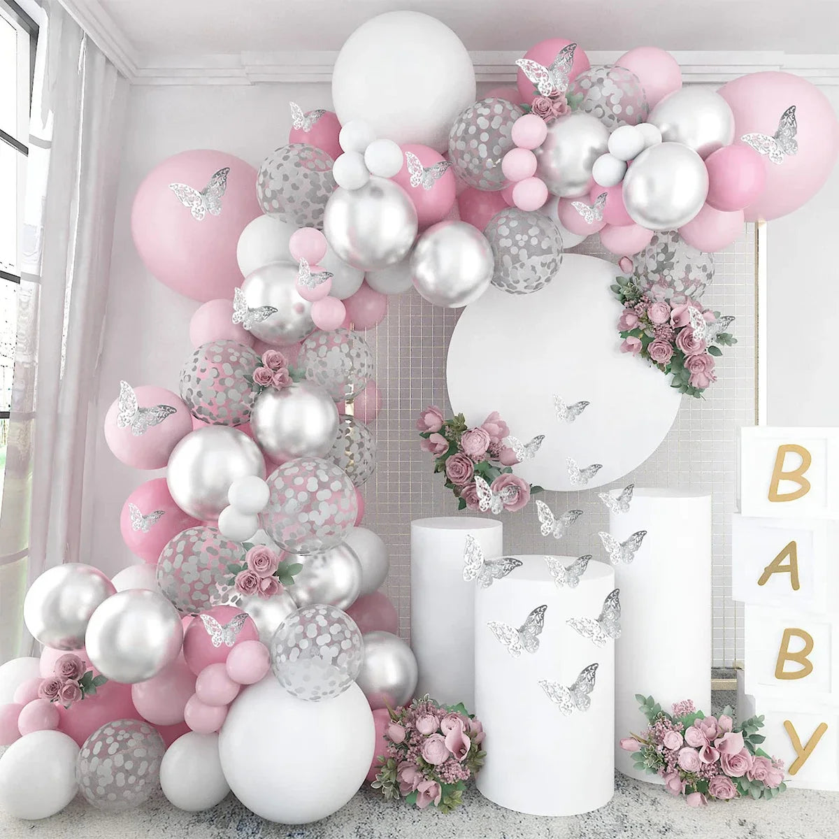 Balloon Garland Arch Kit Birthday Party Decoration Girl Birthday Foil Balloon Bridal baptism Decor Globos Wedding Party Suppl