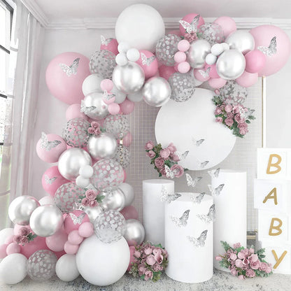 Balloon Garland Arch Kit Birthday Party Decoration Girl Birthday Foil Balloon Bridal baptism Decor Globos Wedding Party Suppl