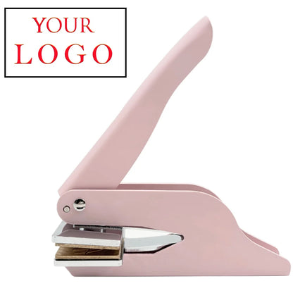 Embosser Stamp LOGO Customized Wedding Library Book Private Seals Customization Envelope Party Invitation Embossing Stamps DI