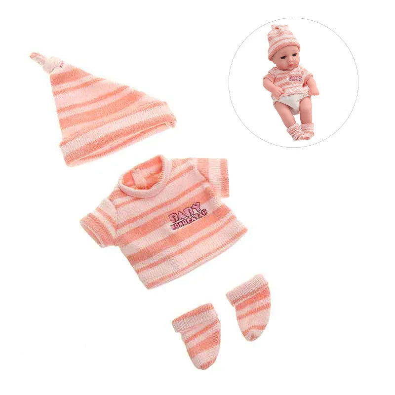 Baby clothes for doll fit 30 cm New Born Doll Accessories Fashion Sweater Dresses Coat Doll Clothes for Girls DIY Toys Gift -