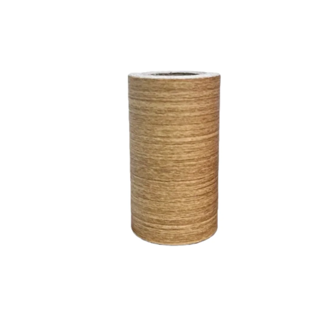 1 Roll Thickened Imitation Wood Grain Skirting Wall Stickers, Self-adhesive Living Room Bedroom Wall Corner Decoration - Engi