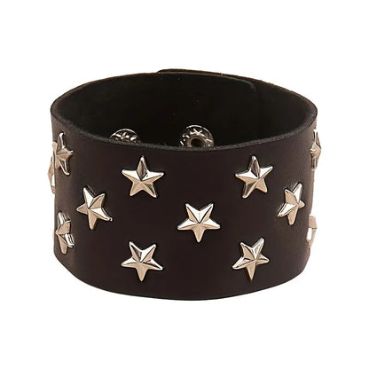 Fashion Gothic Punk Retro Multi Chain Street Dance Bracelet For Halloween Cosplay Christmas Party Birthday Lovers Gifts - Sty