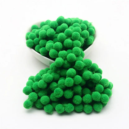 15g Fluffy Soft Pompom 8 Mm 10 Mm 15 Mm 20 Mm 25 Mm 30 Mm Plush Pompom DIY Home Decoration Crafts Toys - 19 / 8mm 15g